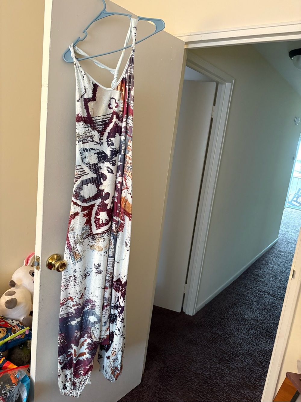 Size LG-1X Brand New Women’s Harem Jumpsuit